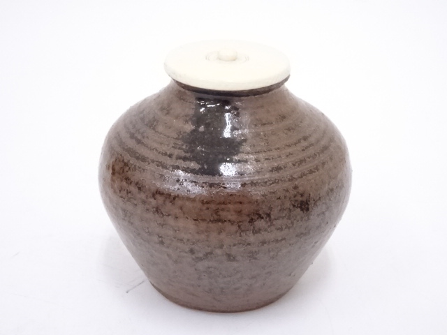 茶入。唐物茶入。唐時代。茶道具。古美術。骨董品。舊家蔵出し。希少。 道具 ] - 道具 唐津焼 源左衛門造 茶入 □z | ネットショップ圭